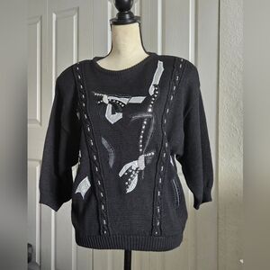 Shenanigans Detailed Embroidered sweater Shirt